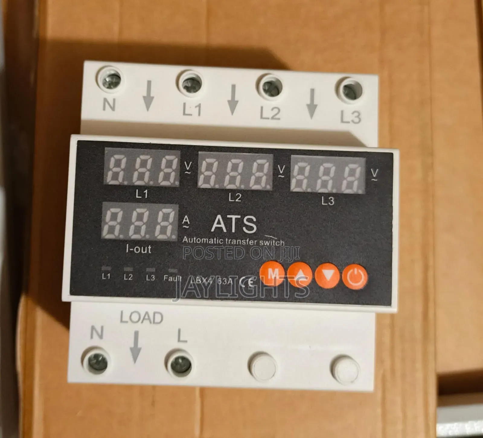 Phase Selector Voltmeter With Adjustable Voltage Protection
