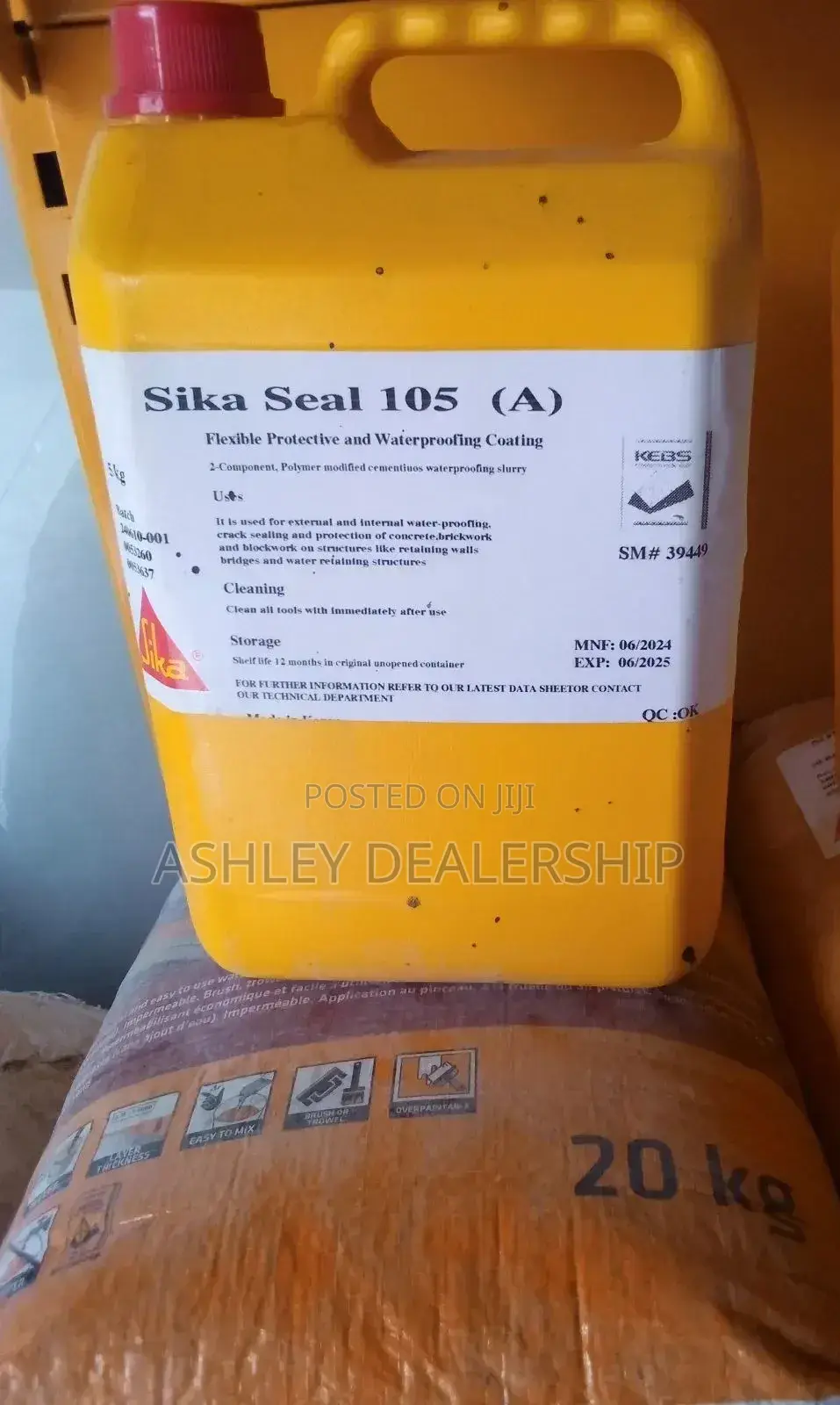 Sika Seal 105 Waterproofing