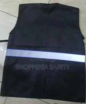 Customized Black Reflector Vest