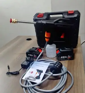 Wireless Carwash Spray Gun With Portable Lithium Battery