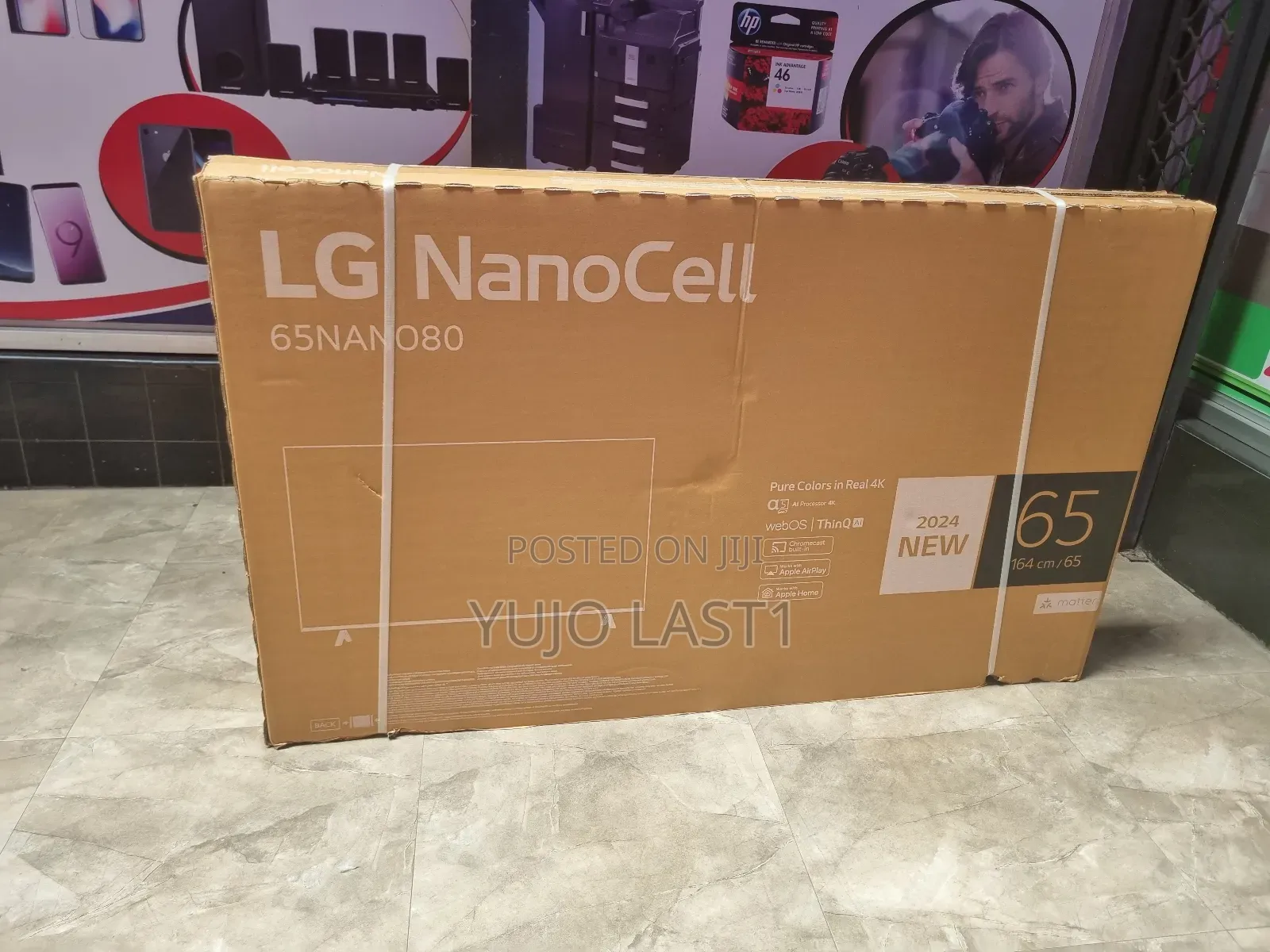 Lg 65 Inch 65 Nano80t6a Nanocell Webos Smart Ai Thinkq Tv