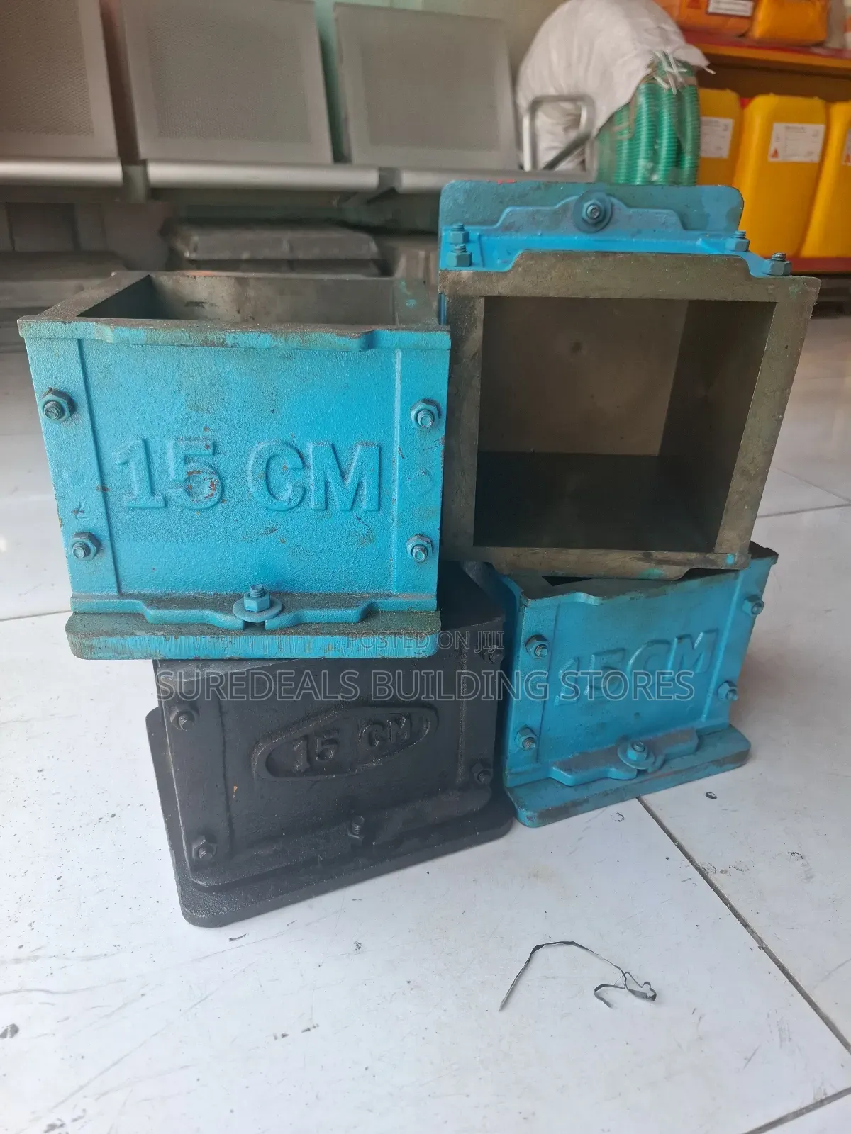 Concrete Test Cube Moulds 150mm/Cast Iron Cube Moulds.