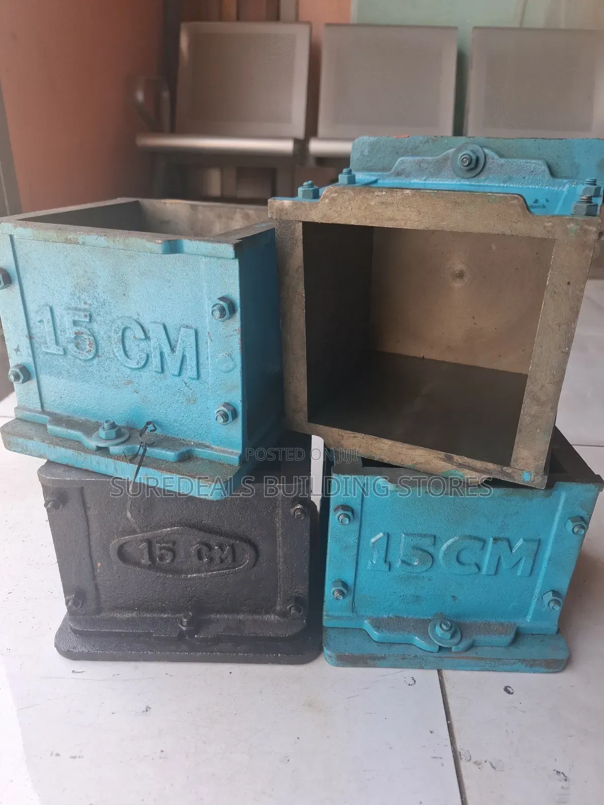 Concrete Test Cube Moulds 150mm/Cast Iron Cube Moulds.