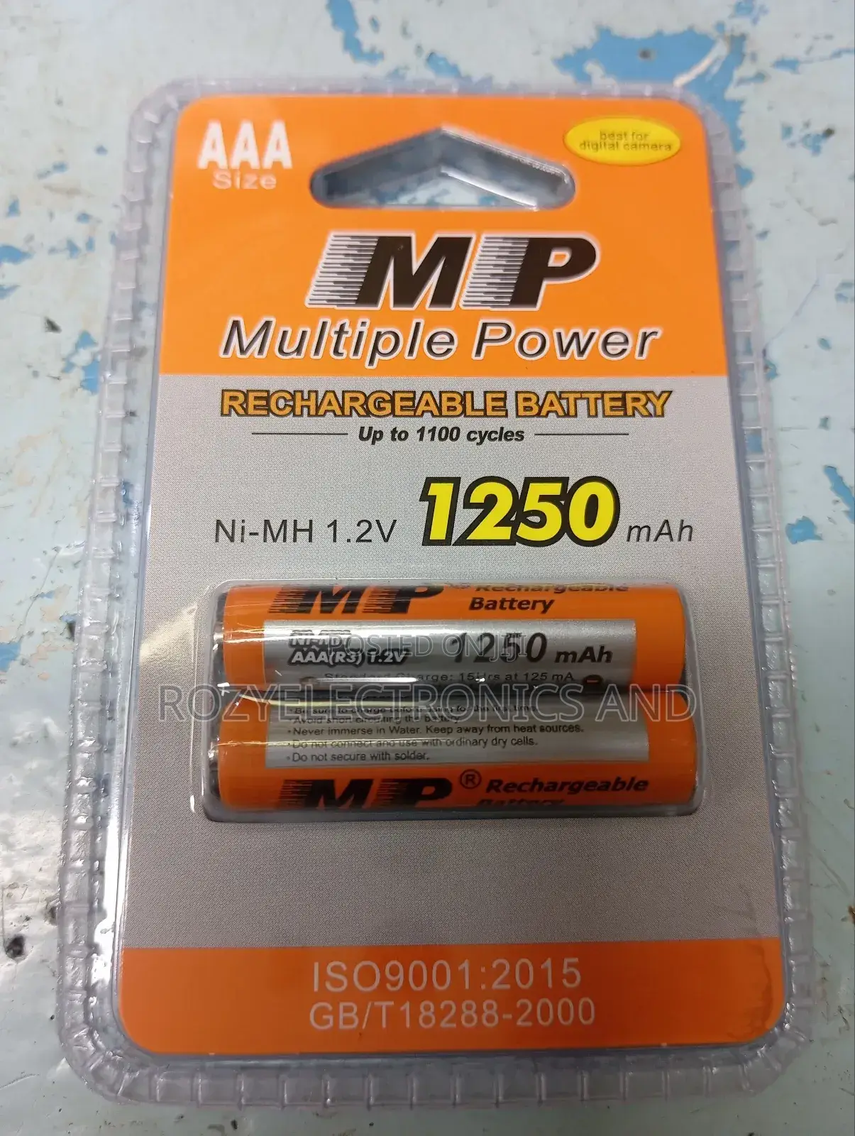 Multiple Power Rechargeable Battery
