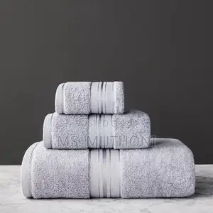 Egyptian Cotton Towel Set Bath Towel and Face Towe