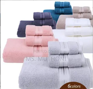 Egyptian Cotton Towel Set Bath Towel and Face Towe
