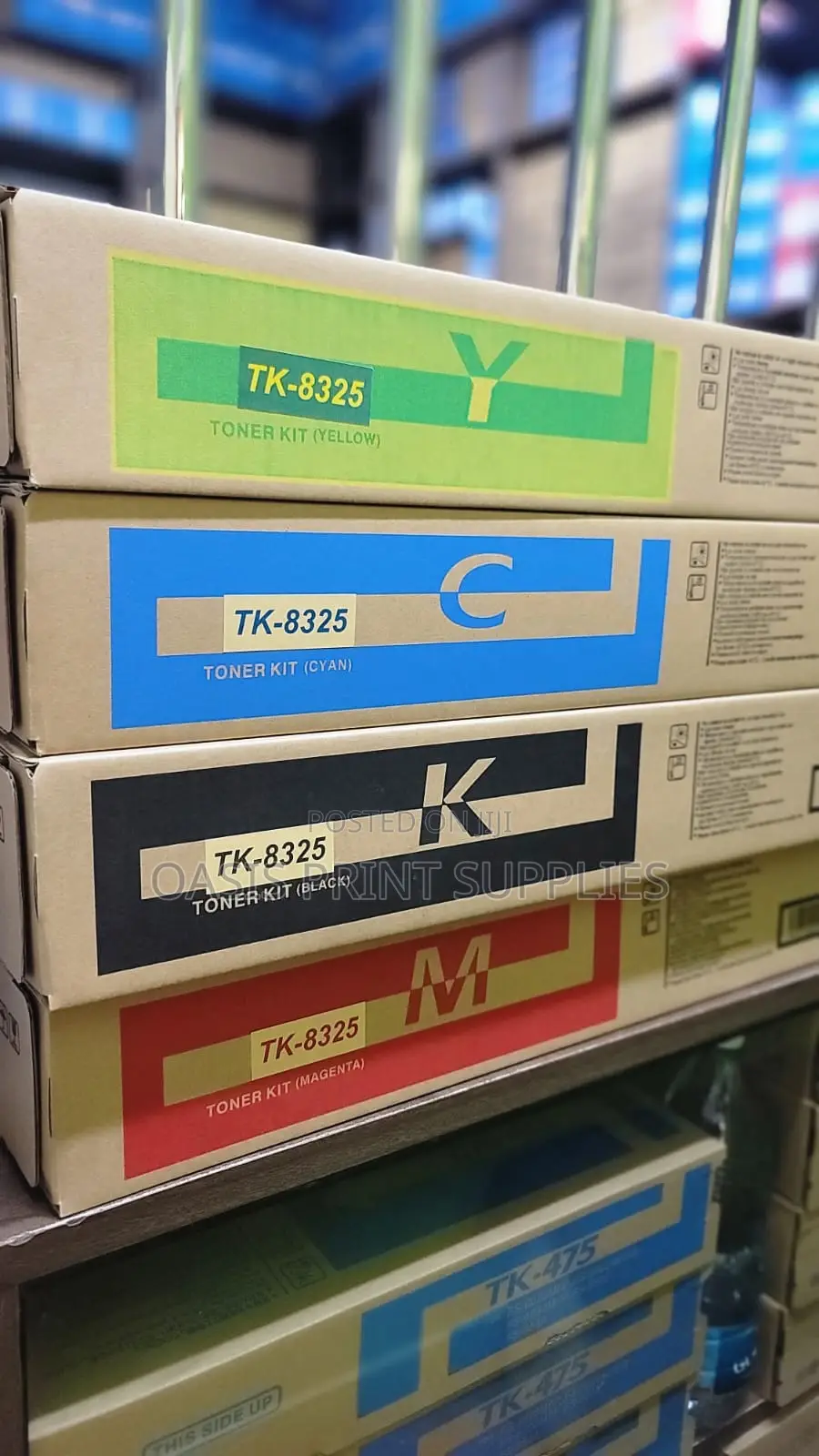 TK-8325 (Black, Yellow, Cyan Magenta)