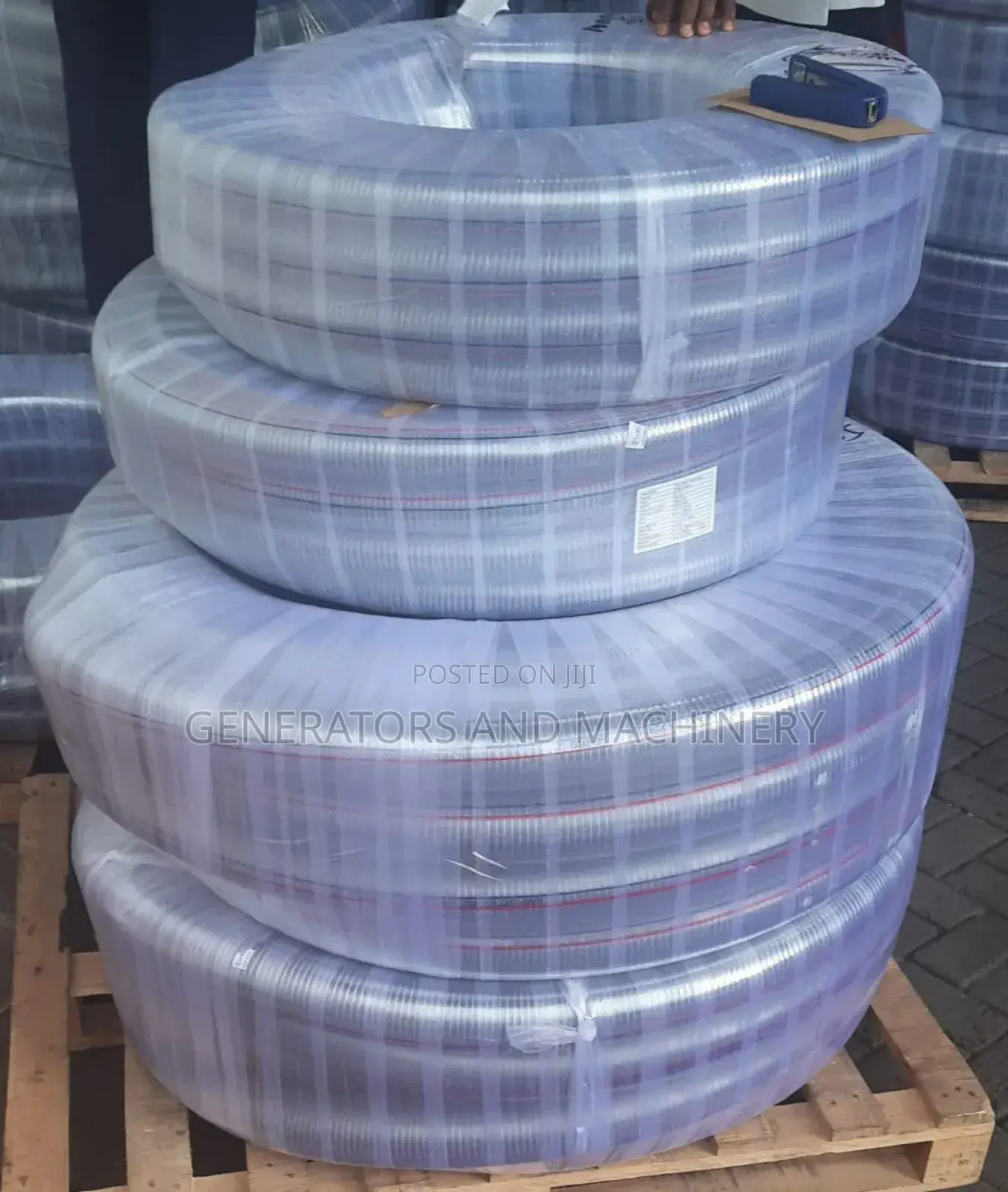 Clear Steel Suction Pipe