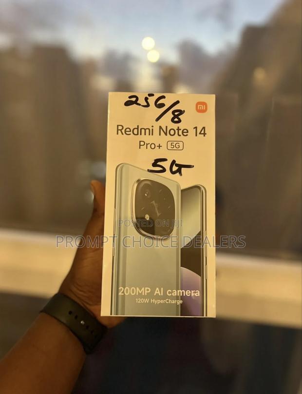 New Xiaomi Redmi Note 14 Pro+ 256 GB Black - thumbnail 2