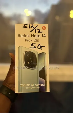 New Xiaomi Redmi Note 14 Pro+ 512 GB Black