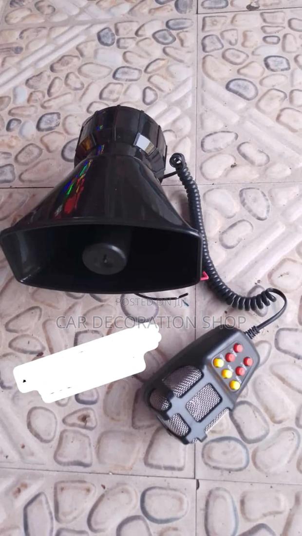 Police Warning Road Safety Vip Annunciator Horn