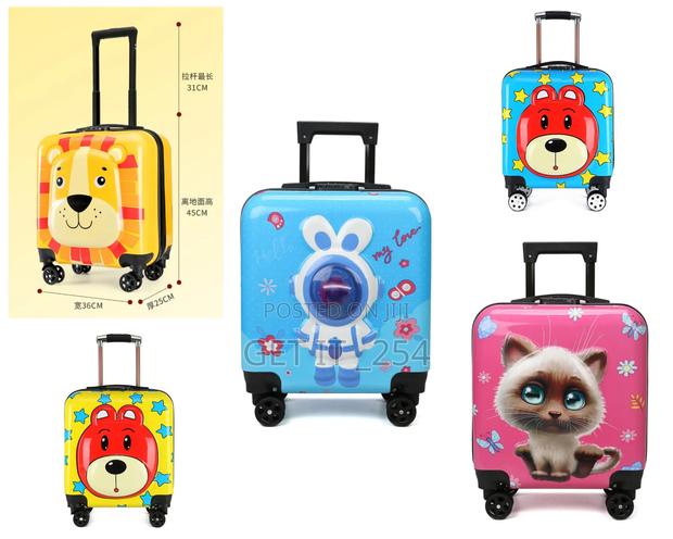 Cartoon Themed Kids Trolley Bags* - thumbnail 2