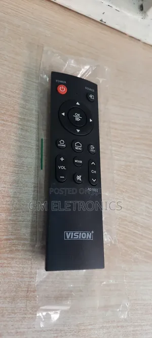 Vision+ Remote Control for Vision+ Smart TVS- AAA Batteries