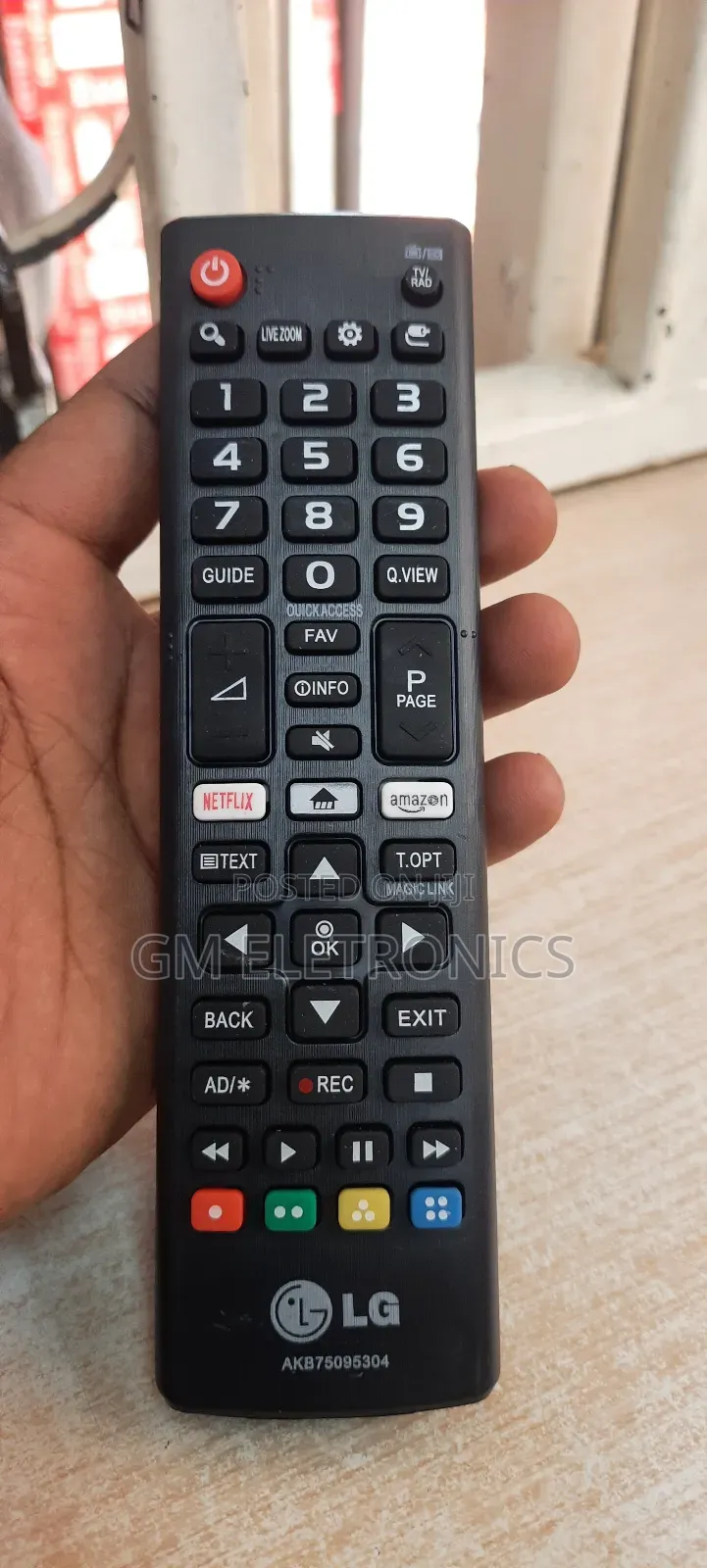 LG Remote Compatible to All LG Smart TVS-Free AAA Batteries