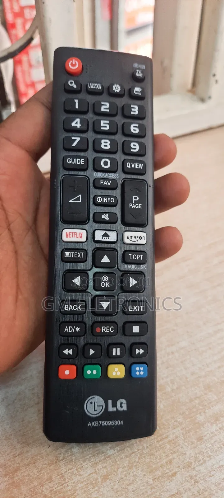 LG Remote Compatible to All LG Smart TVS-Free AAA Batteries