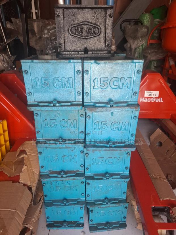 Concrete Testing Cube Moulds-Cast Iron Concrete Test Mould - thumbnail 2