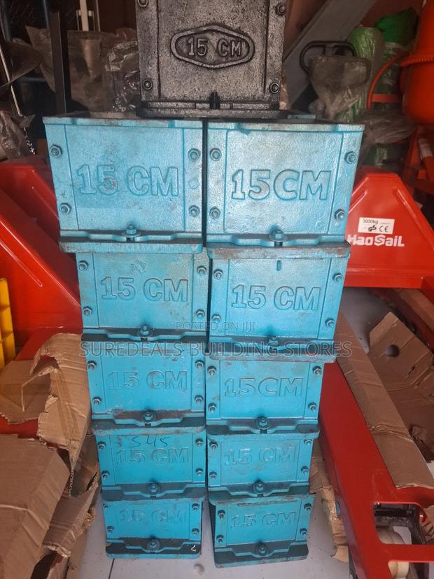 Concrete Testing Cube Moulds-Cast Iron Concrete Test Mould - thumbnail 3