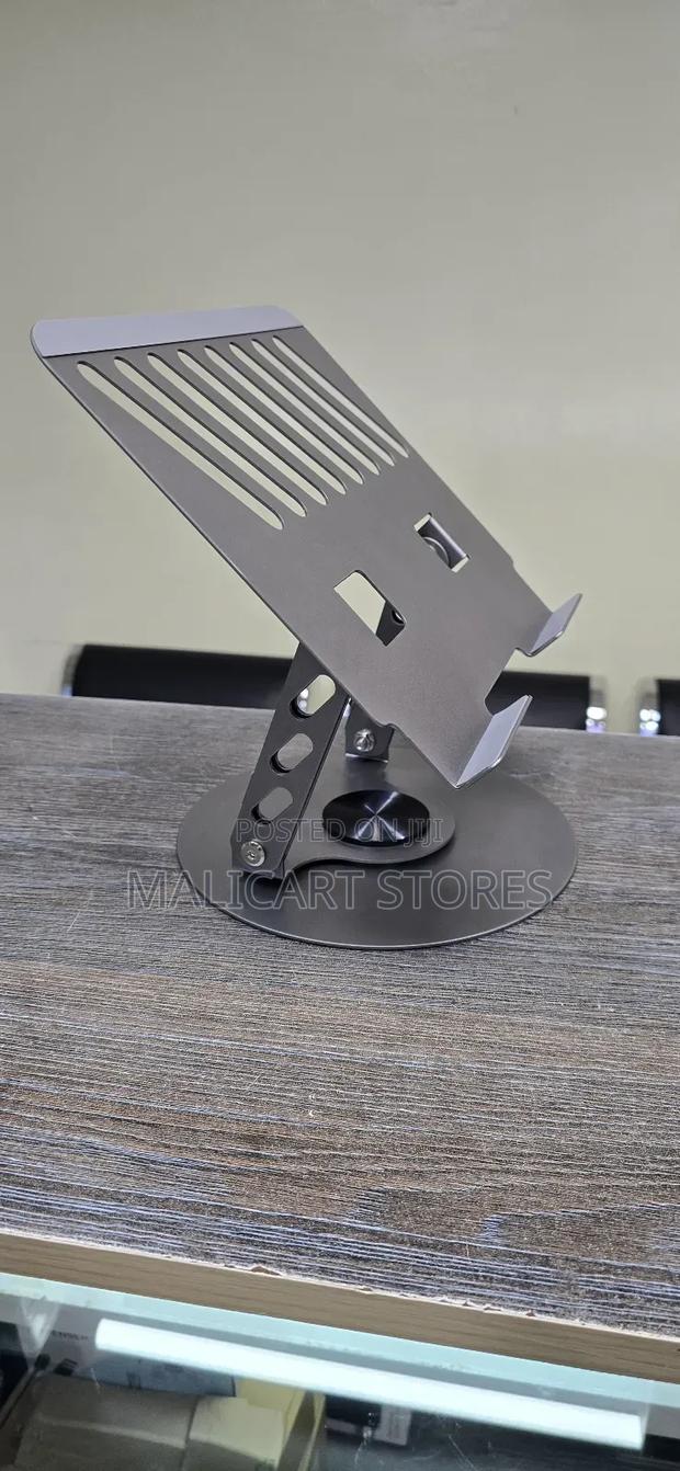 Laptop Aluminium Stand 360° Rotating Base