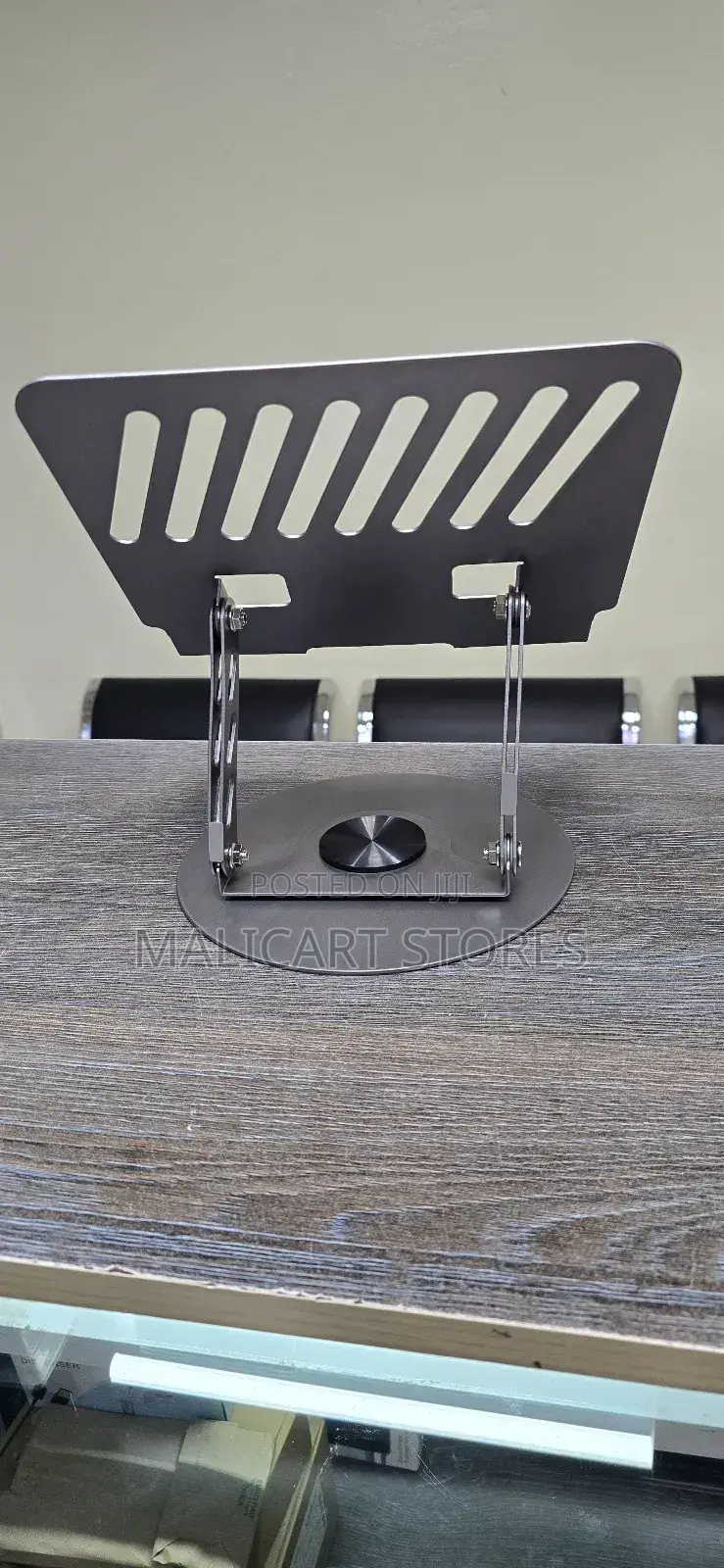 Laptop Aluminium Stand 360° Rotating Base