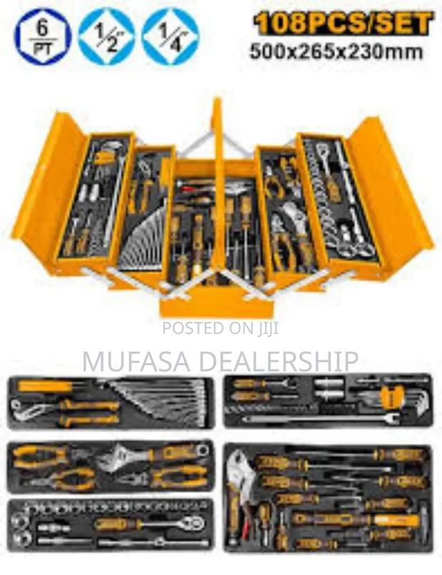 Stainless Tool Chest Set - main view