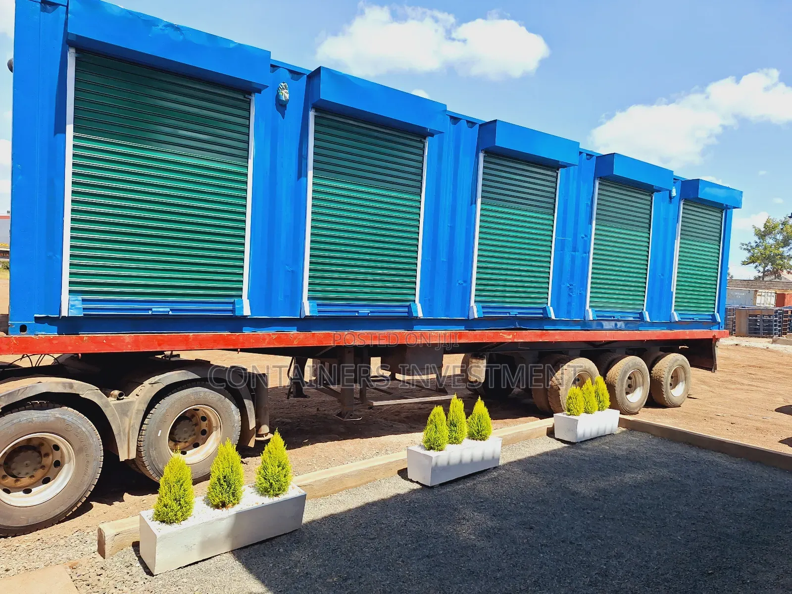 40ft Container Stalls for Sale- Stalls for Your Success.
