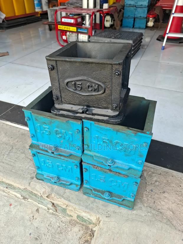 150mm Concrete Testing Cube Moulds. - thumbnail 3