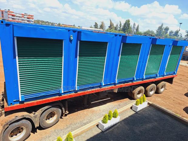 40ft Container Stalls- Nicely Done for the Go Getter.