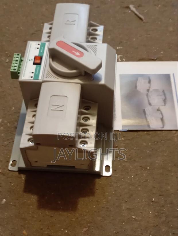 4p Change Over Switch Overload and Short Circuit ATS