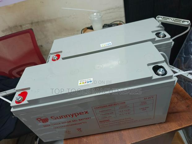Original Sunnypex 150ah 12V Gel Battery