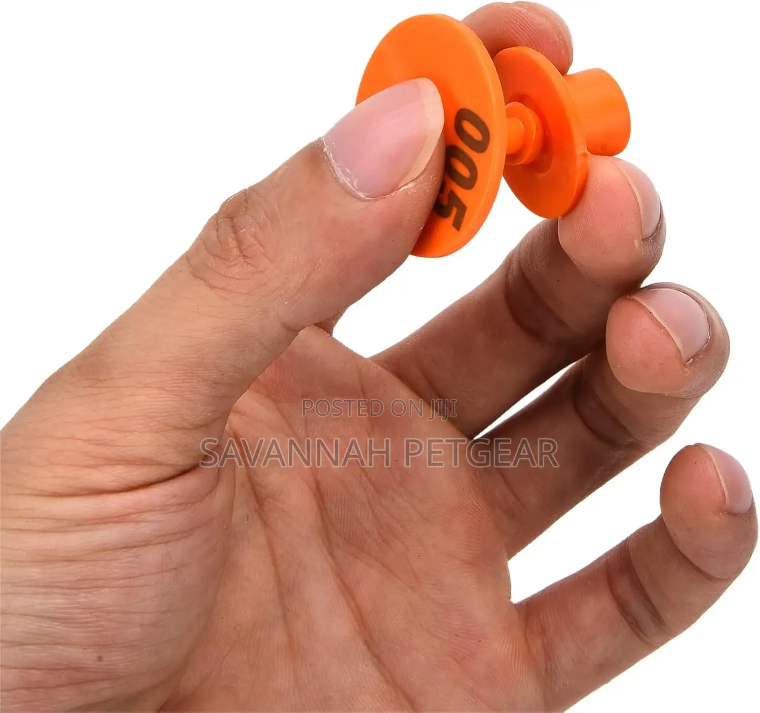 Pig Round Ear Tag, 001-100 Numbers Livestock Ear Tag -100pcs