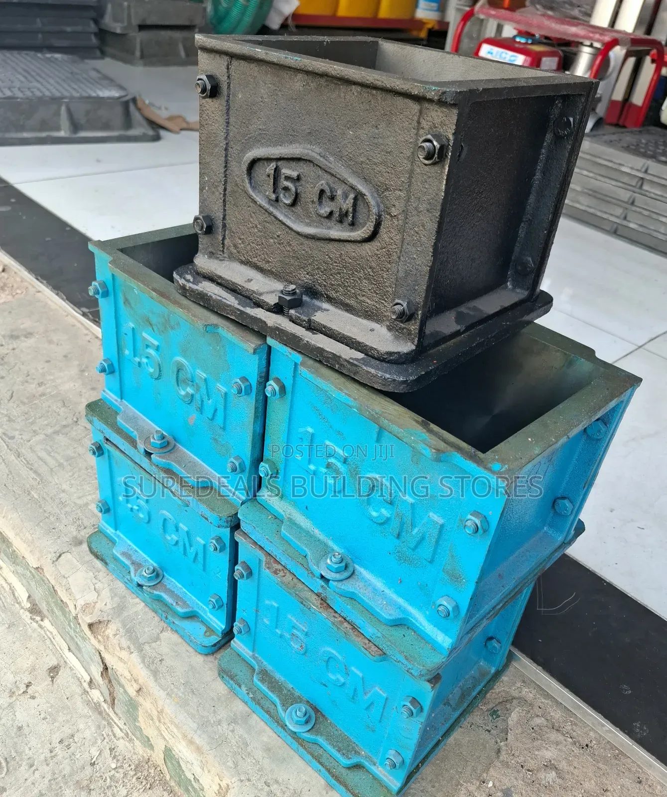 Cast Iron Cube Mould-for Testing Comprehensive Strength
