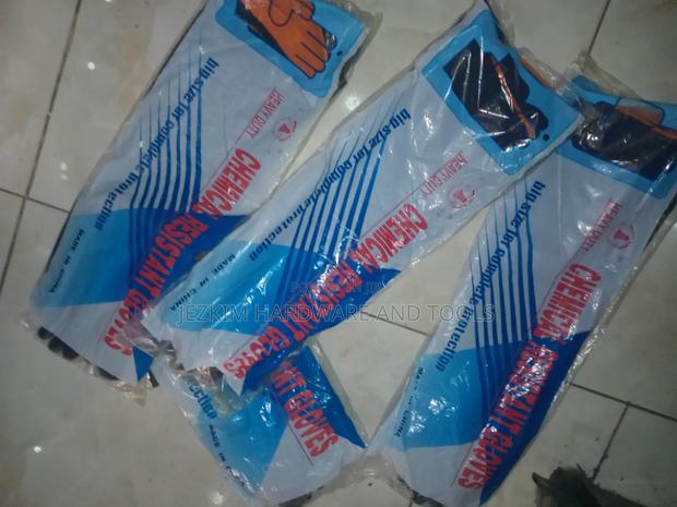 Pvc Gloves 21" Heavy Duty Chemicals Resistant