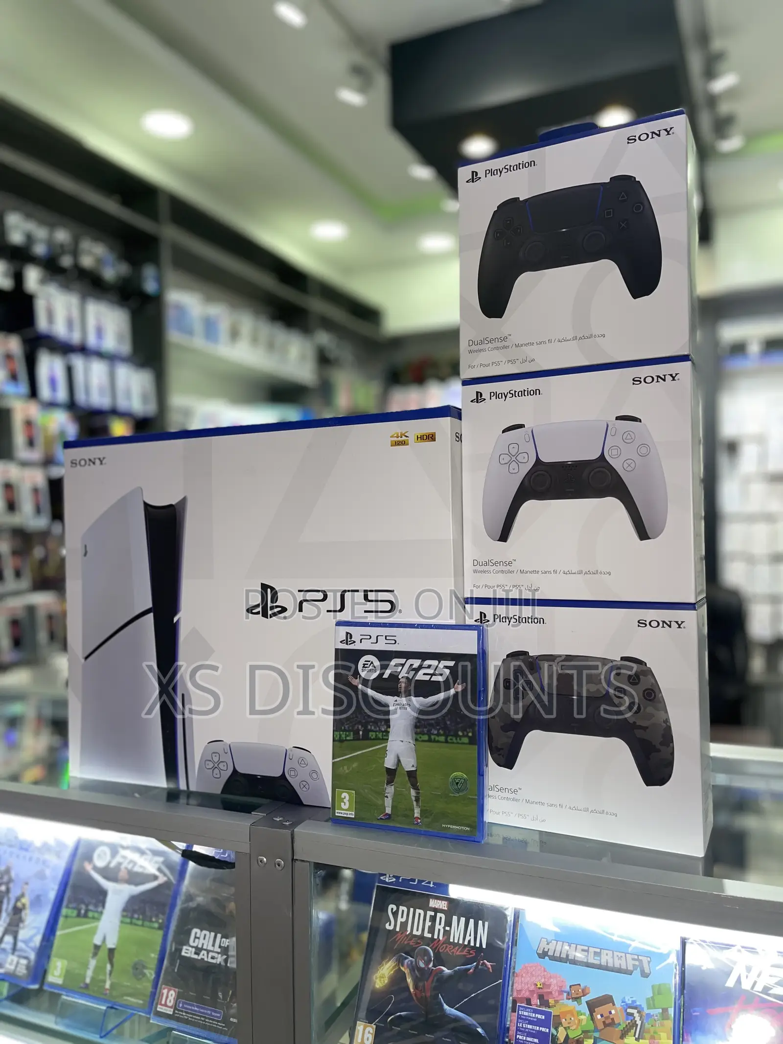 Sony Playstation 5 Slim + 1 Extra Controller + Fc 25 Ps5