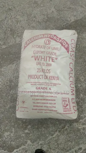 Coast Calcium, Hydrate of Lime(Calcium Hydroxide) 25kgs