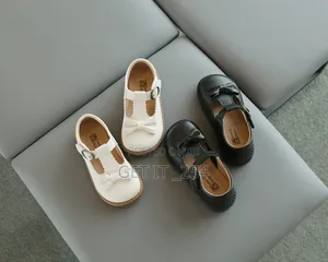Girls Shoes Size 21_30
 Black N Cream White
