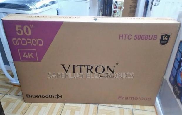 Vitron HTC5068US 50” Smart Android UHD LED TV - Black - thumbnail 2
