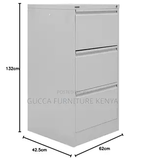 Cabinets: Metallic Portable Storage Cabinet With 3 Drawer