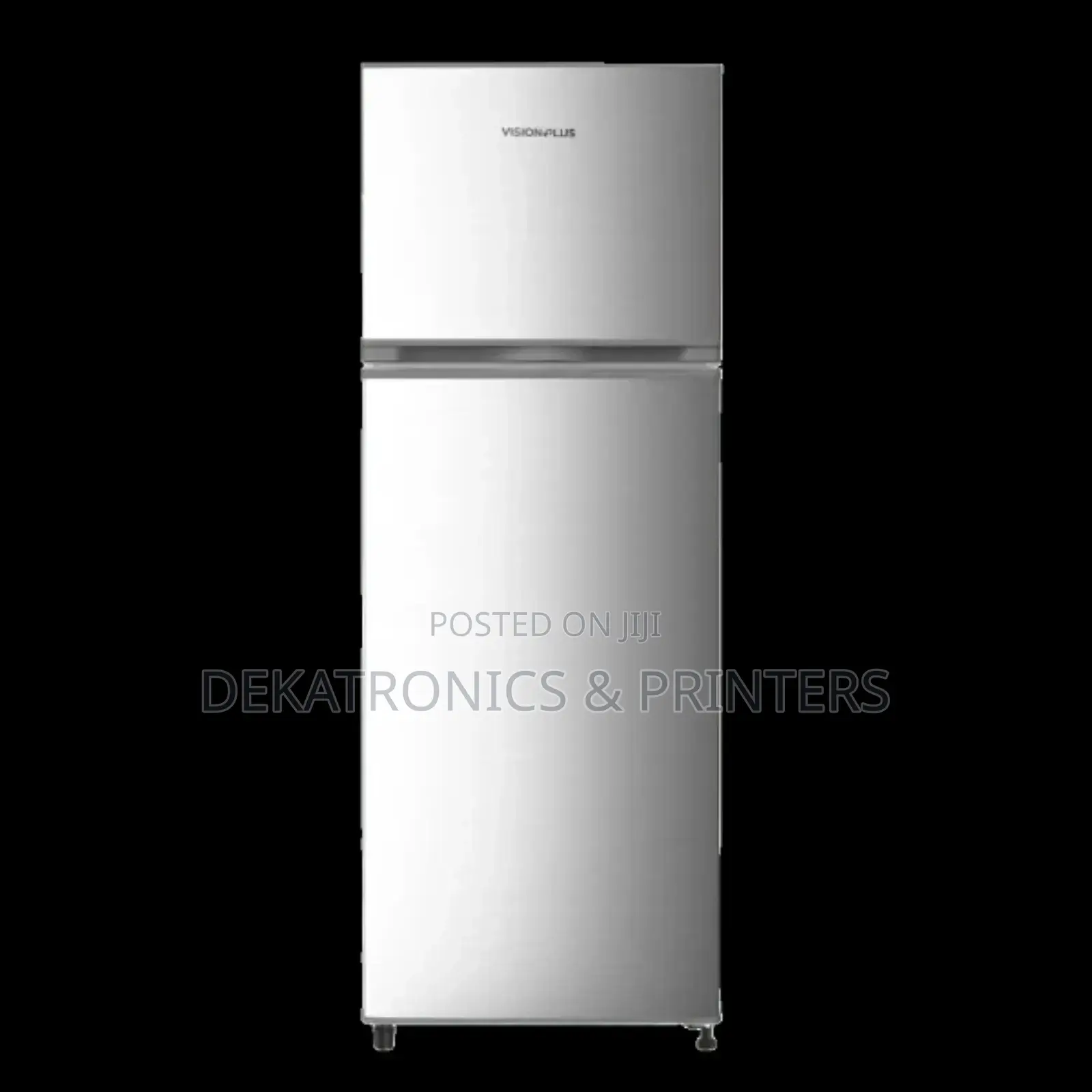 Vision Plus 108L Double Door Fridge VPFD108DD-S