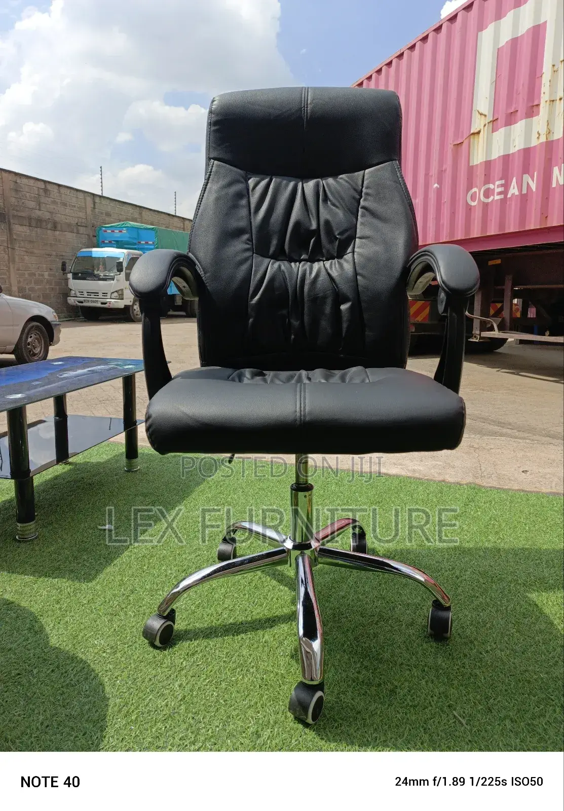 Luxurious Leather Office Chair