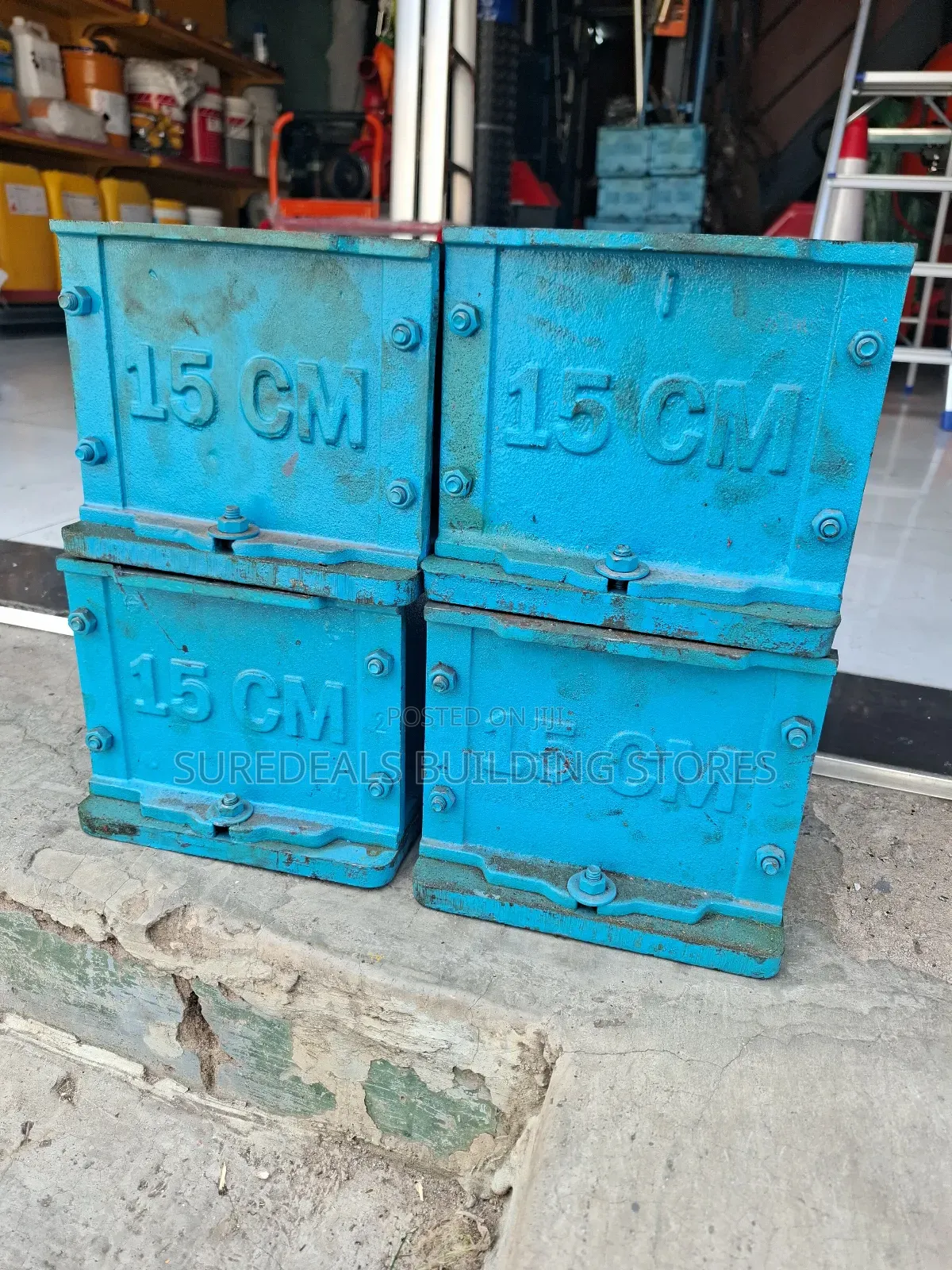 Testing Cube Moulds 150mm Cubic