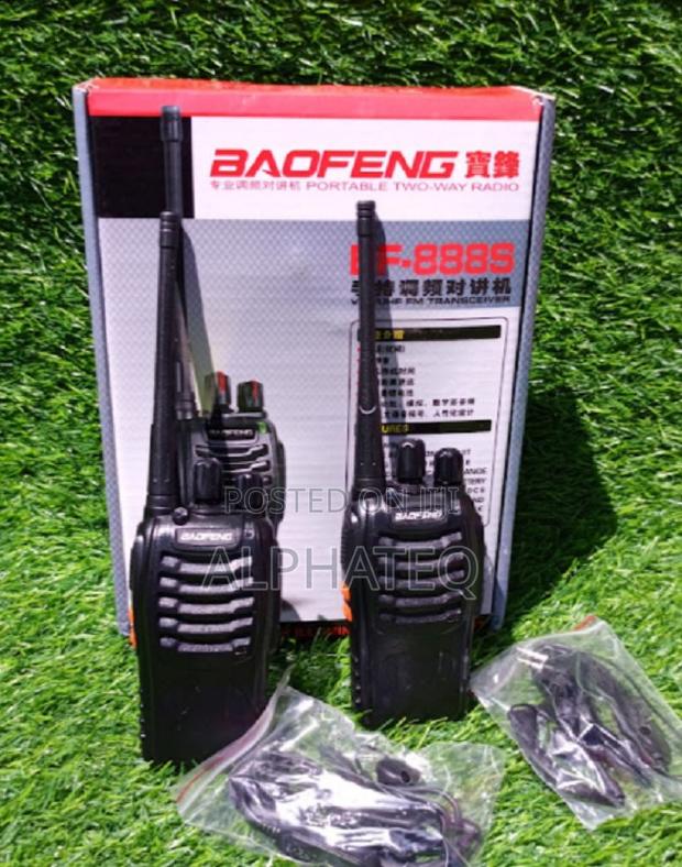 Baofeng 888S Walkie Talkie Radio -5km -2 Pieces