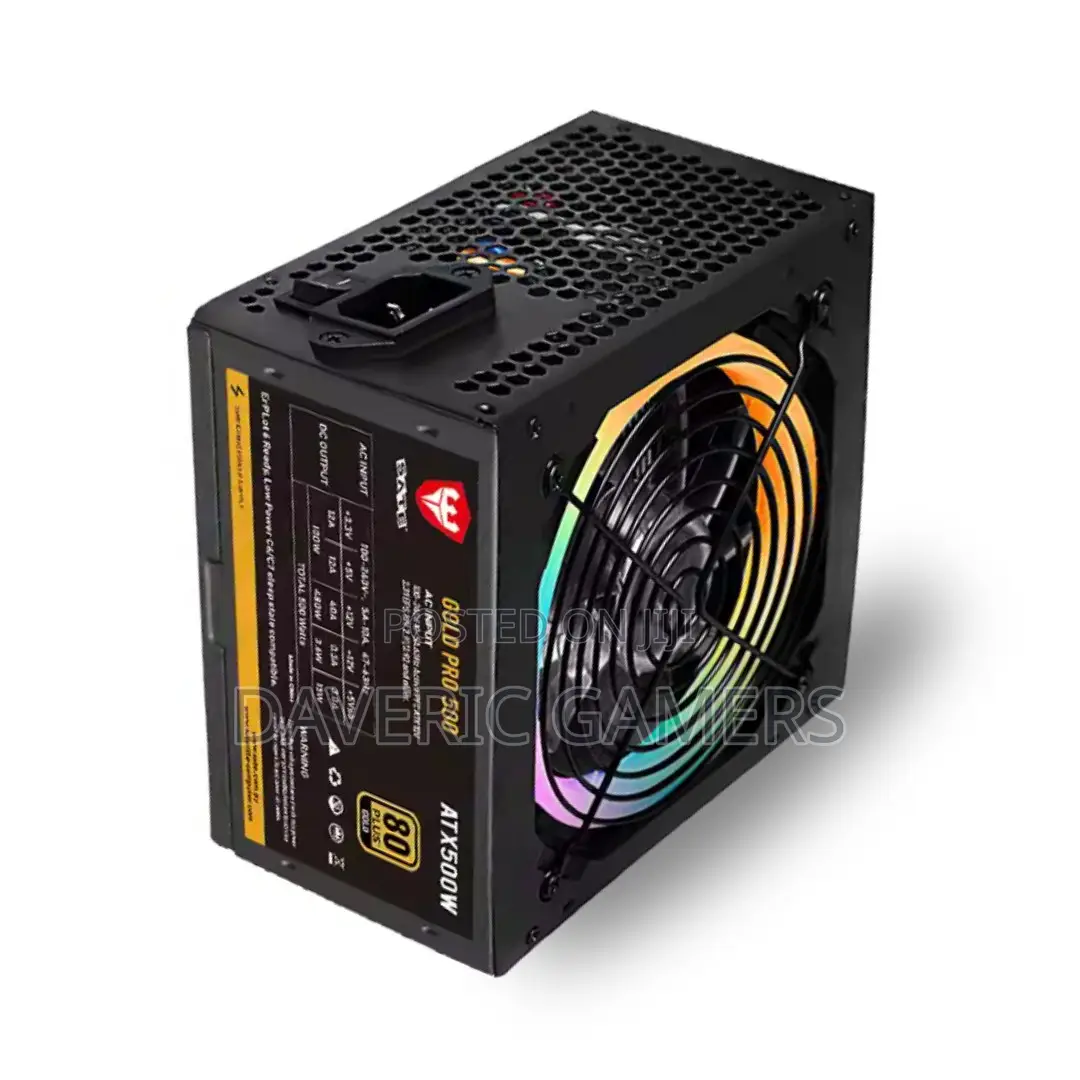 Sate Gold Pro 500 Watts Atx Power Supply