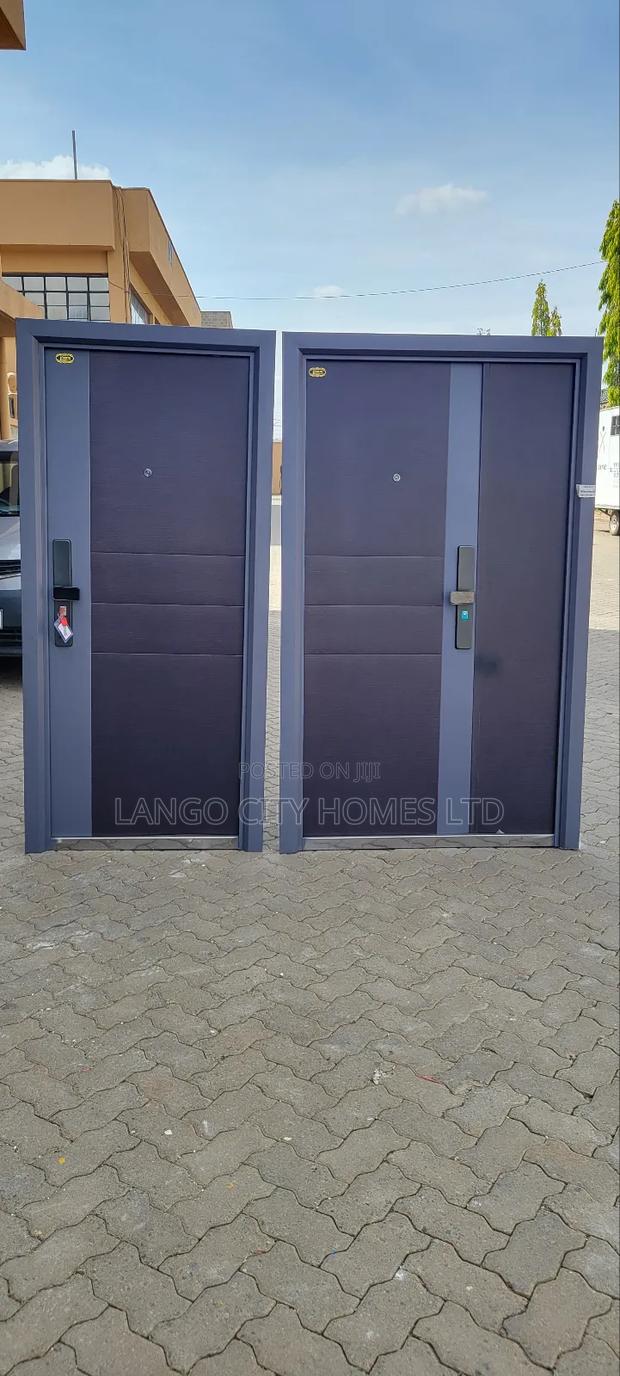 Modern Imported Steel Doors Double and Single - main view