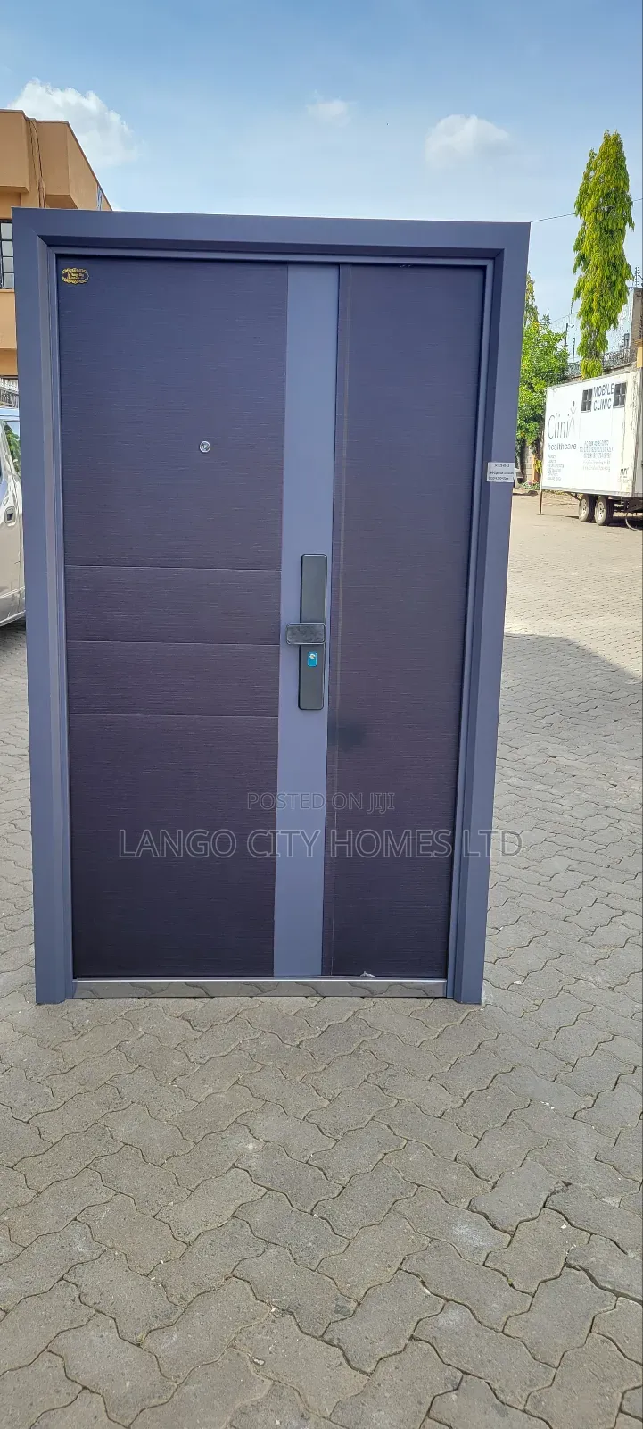Modern Imported Steel Doors Double and Single