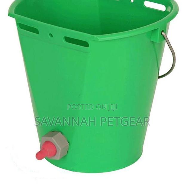Calf Goat Kids Sheep Feeding Milk Bucket With Feeding Teats