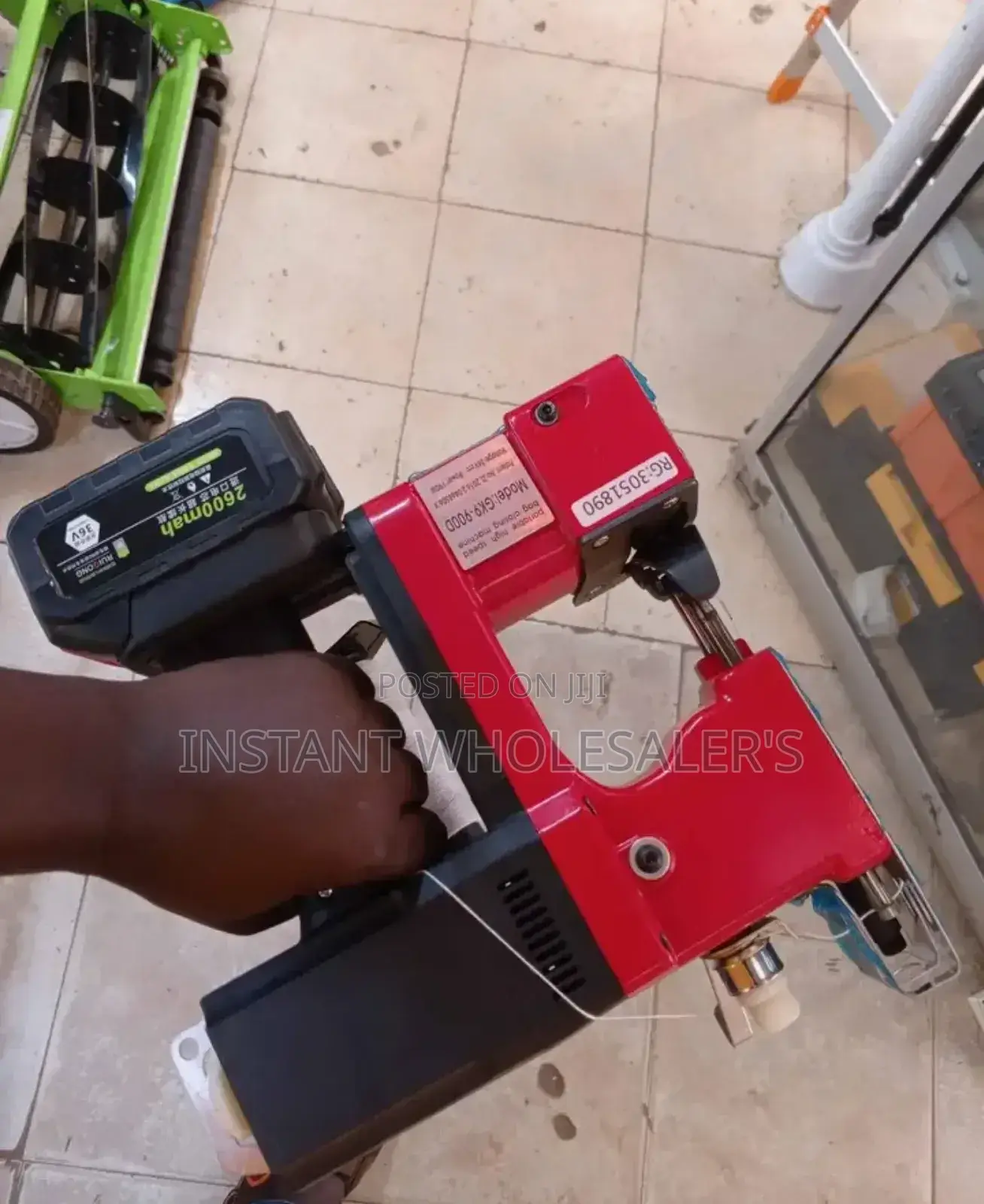 Bag Closer Machine Cordless