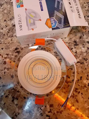 Cob Recessed Glass Panel Light Ac 5w