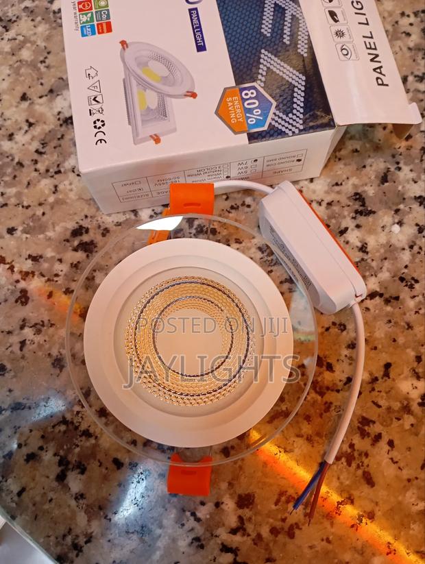 Cob Recessed Glass Panel Light Ac 5w