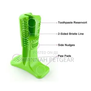 Dog Teeth Cleaning Brushing Toothbrush Stick Toy Oral Care