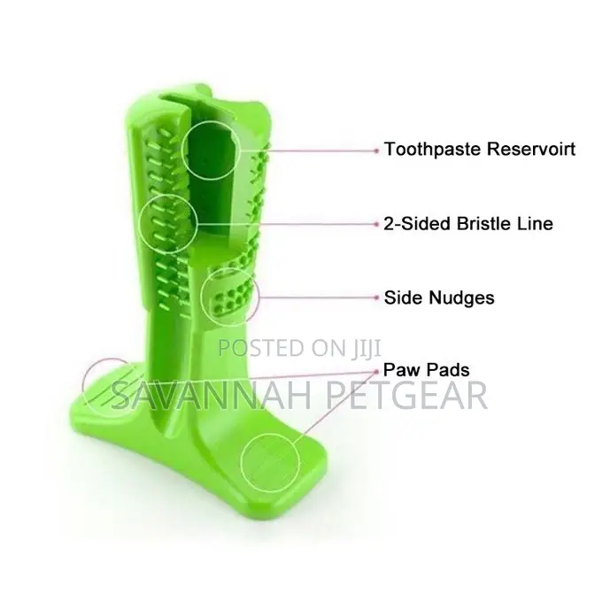 Dog Teeth Cleaning Brushing Toothbrush Stick Toy Oral Care